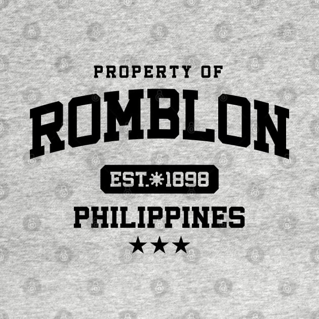 Romblon - Property of the Philippines Shirt by pinoytee